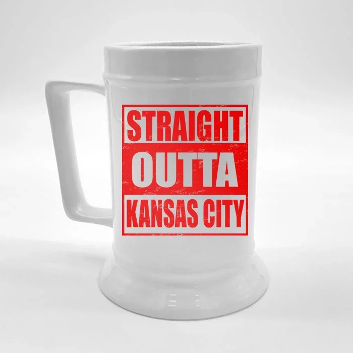 Straight Outta Kansas City Front & Back Beer Stein