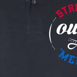 Straight Outta Merica Softstyle Adult Sport Polo