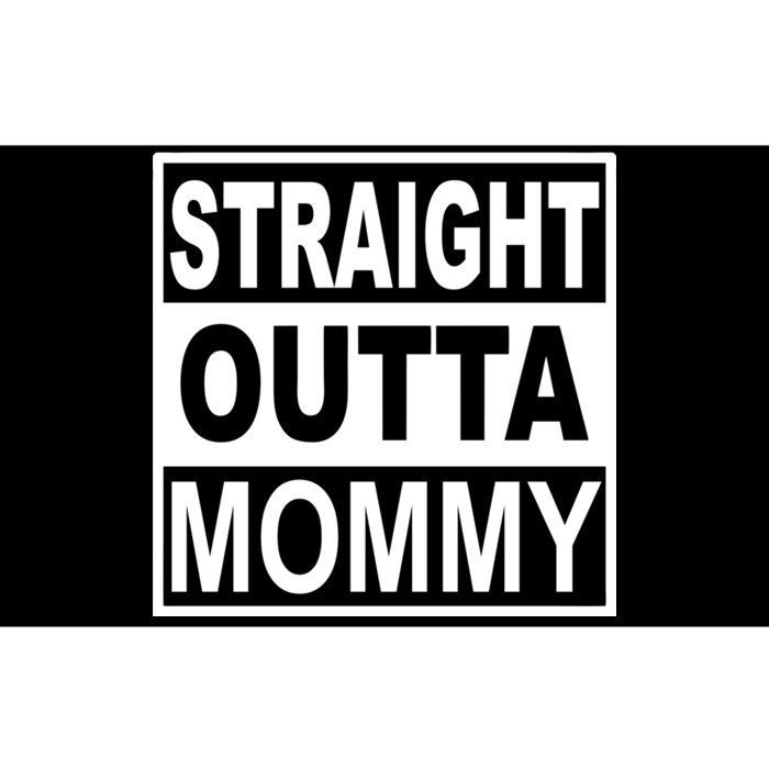 Straight Outta Mommy Funny Bumper Sticker