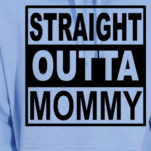 Straight Outta Mommy Funny Unisex Surf Hoodie