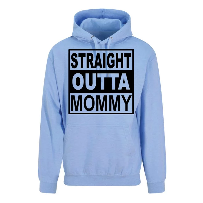 Straight Outta Mommy Funny Unisex Surf Hoodie