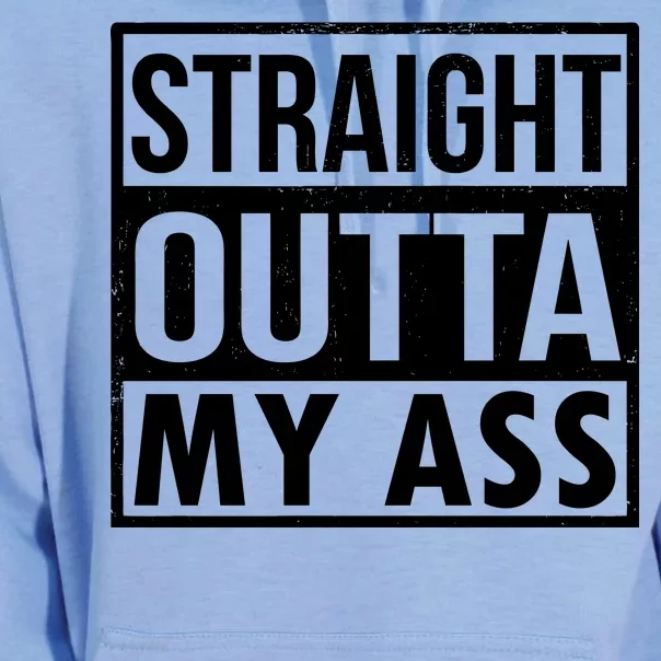 Straight Outta My Ass Unisex Surf Hoodie