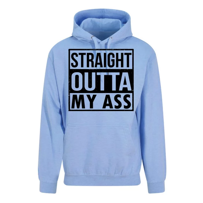 Straight Outta My Ass Unisex Surf Hoodie