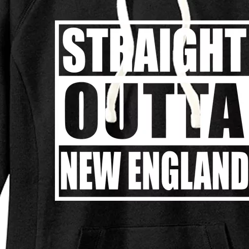 Straight Outta New England Women's Fleece Hoodie