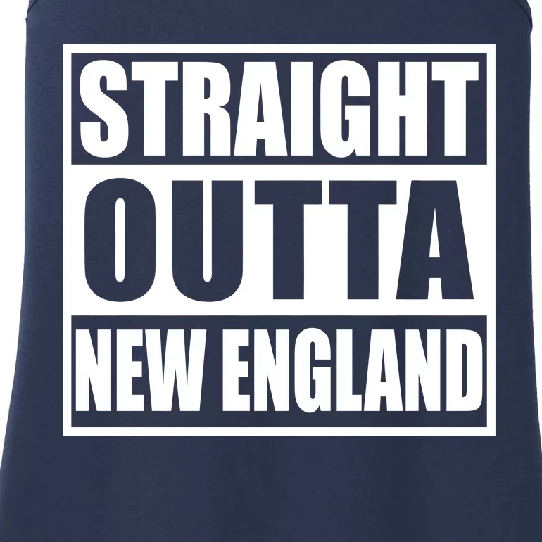 Straight Outta New England Ladies Essential Tank