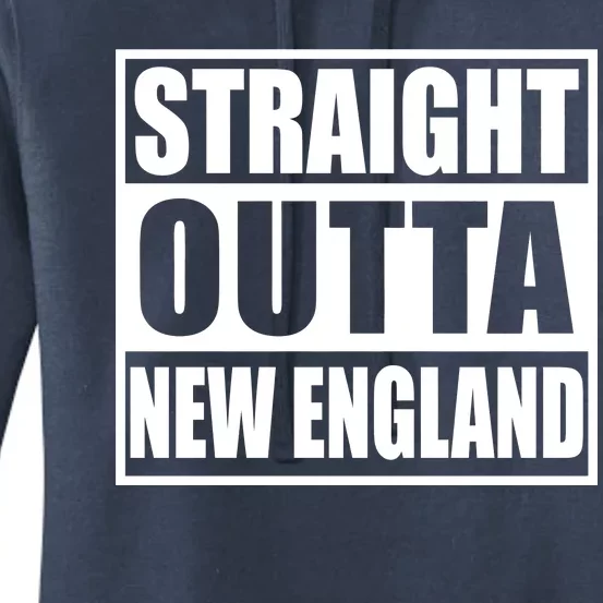 Straight Outta New England Women's Pullover Hoodie