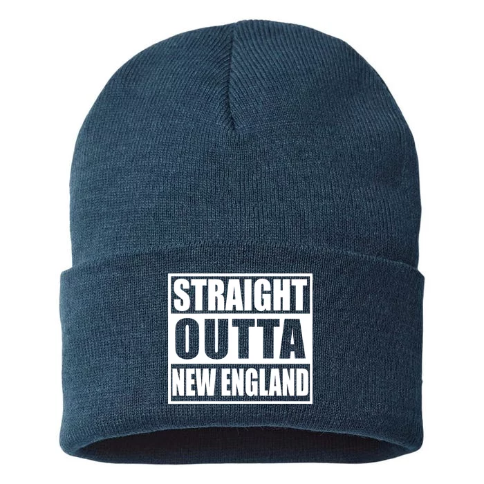 Straight Outta New England Sustainable Knit Beanie