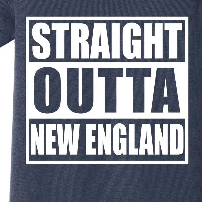 Straight Outta New England Baby Bodysuit