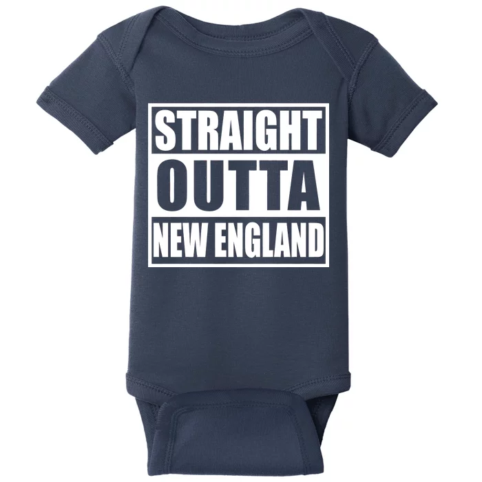 Straight Outta New England Baby Bodysuit