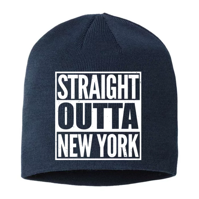 Straight Outta New York 8 1/2in Sustainable Knit Beanie