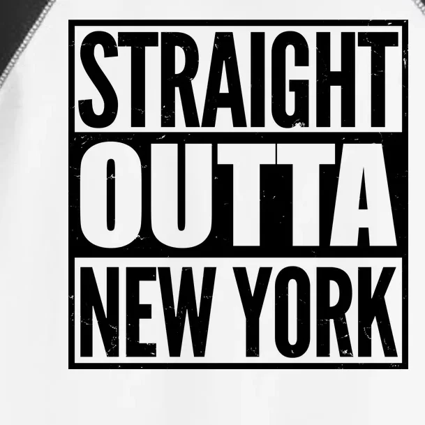 Straight Outta New York Toddler Fine Jersey T-Shirt