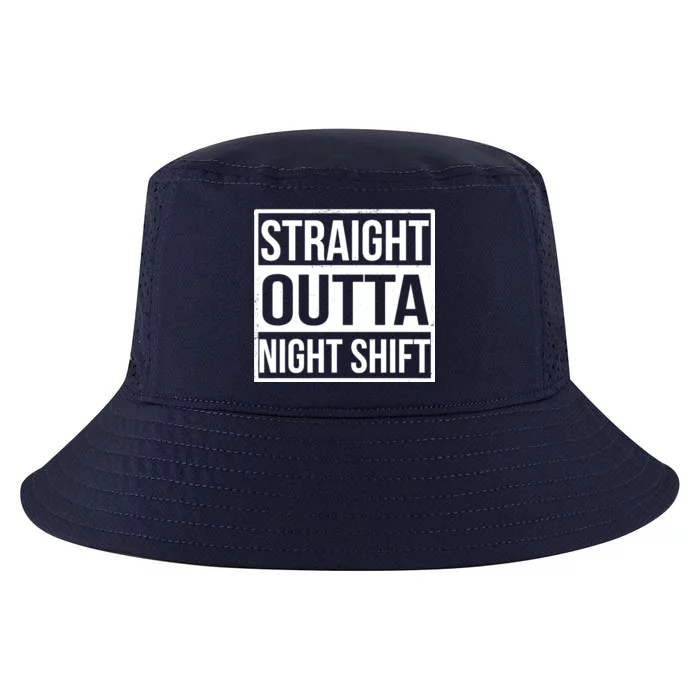 Straight Outta Night Shift Cool Comfort Performance Bucket Hat