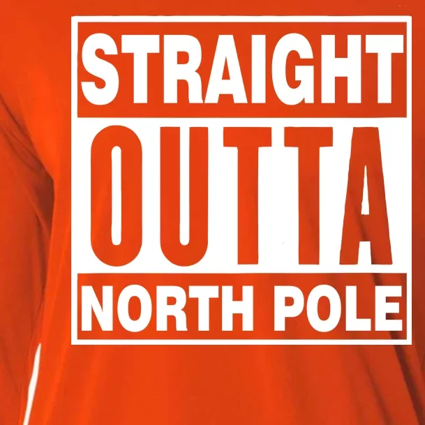 Straight Outta North Pole Cooling Performance Long Sleeve Crew