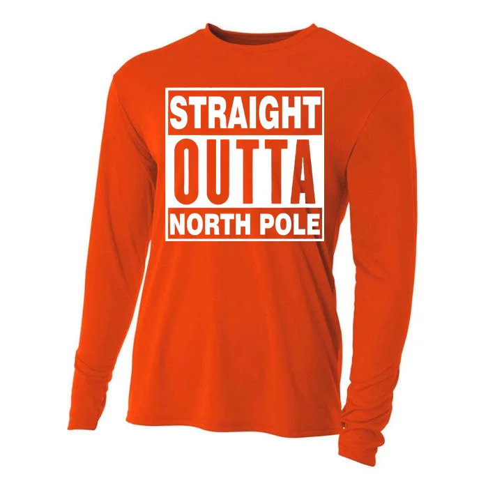 Straight Outta North Pole Cooling Performance Long Sleeve Crew