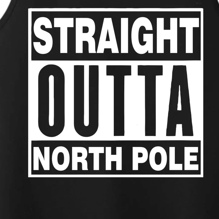 Straight Outta North Pole Performance Tank