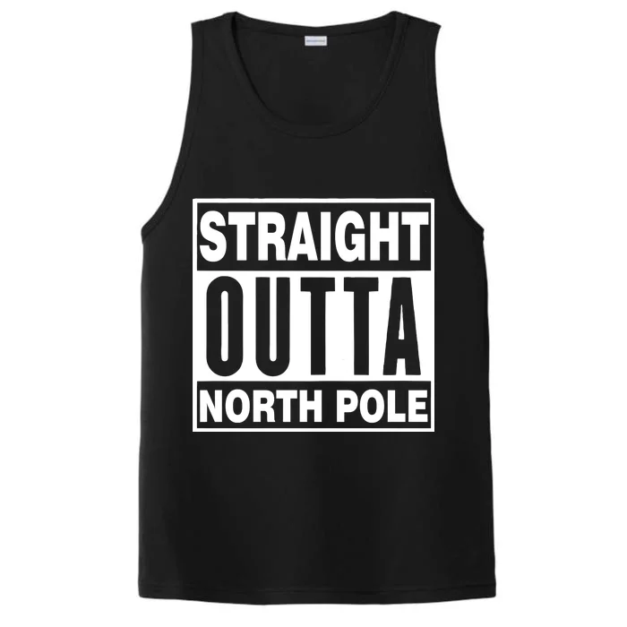 Straight Outta North Pole Performance Tank