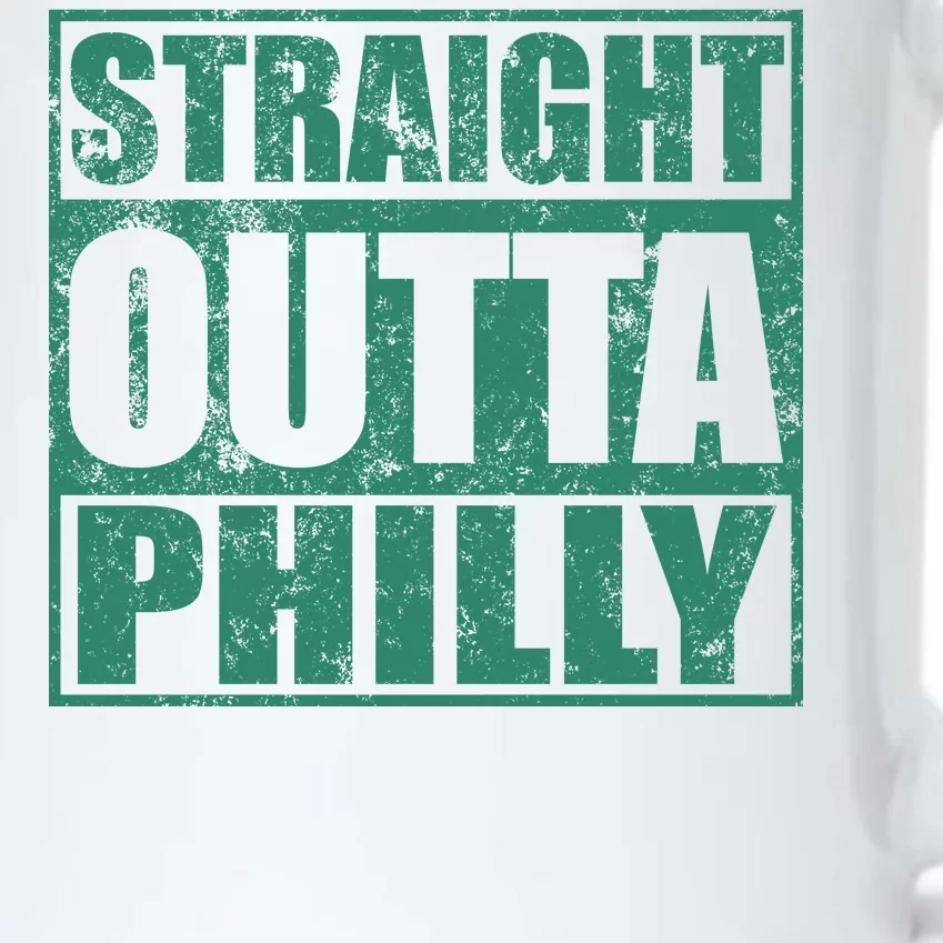 Straight Outta Philly Black Color Changing Mug