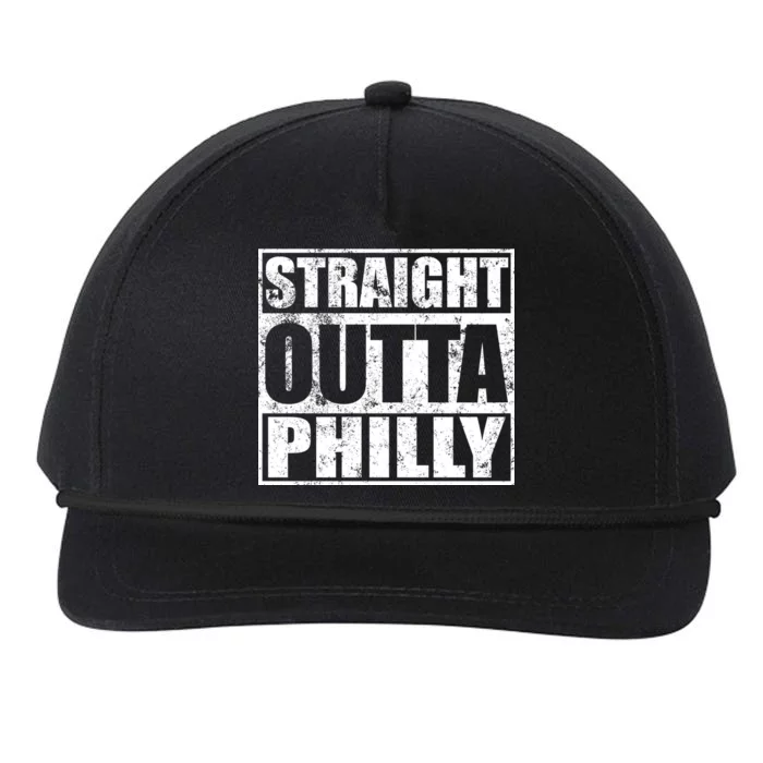 Straight Outta Philly Snapback Five-Panel Rope Hat