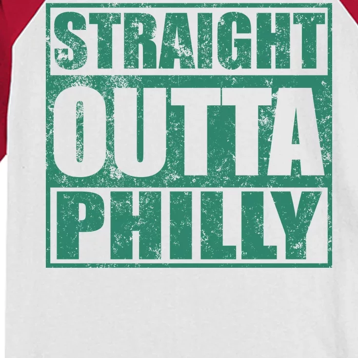 Straight Outta Philly Kids Colorblock Raglan Jersey