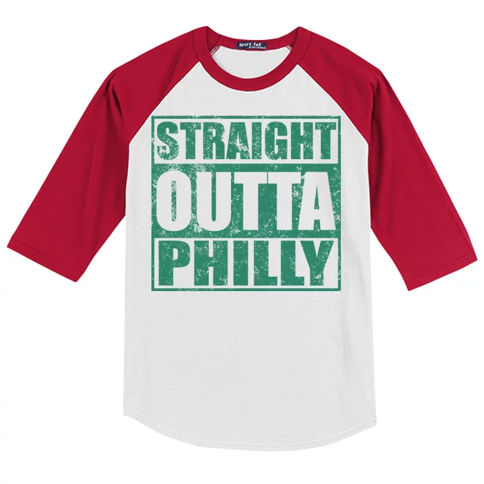 Straight Outta Philly Kids Colorblock Raglan Jersey