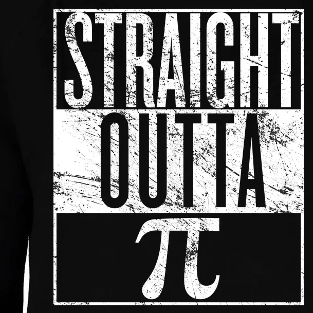 Straight Outta Pi Womens Funnel Neck Pullover Hood