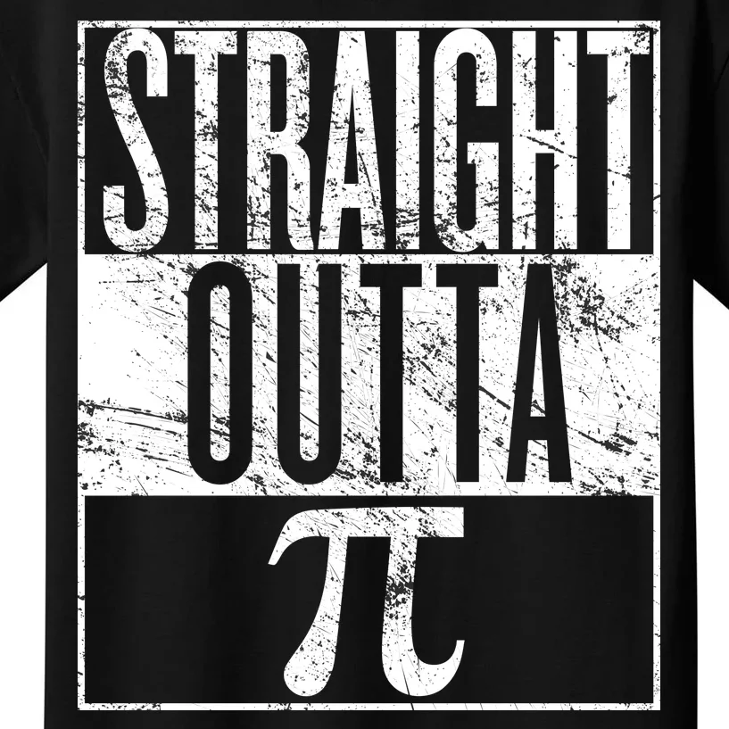 Straight Outta Pi Kids T-Shirt