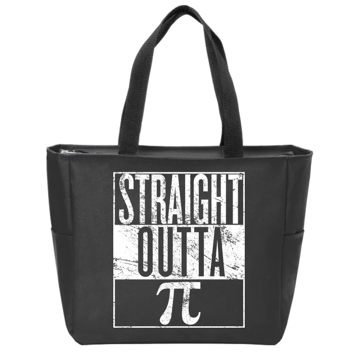 Straight Outta Pi Zip Tote Bag