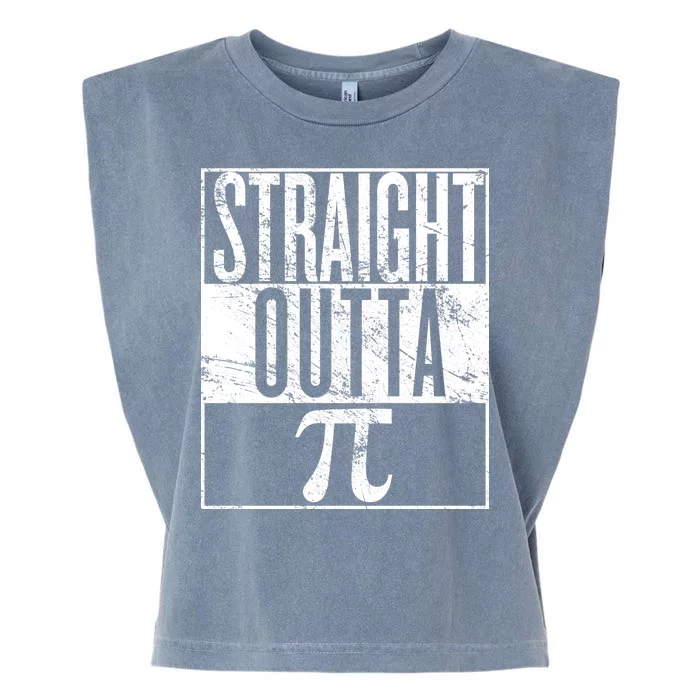 Straight Outta Pi Garment-Dyed Women's Muscle Tee