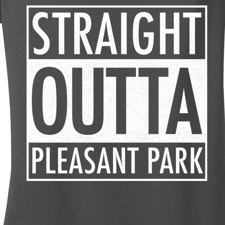 Straight Outta Pleasant Park Women's V-Neck T-Shirt