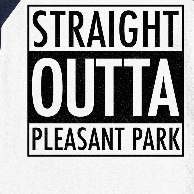 Straight Outta Pleasant Park Baseball Sleeve Shirt