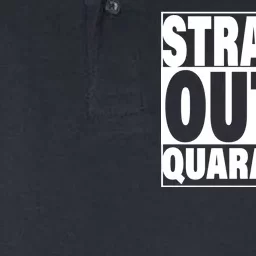 Straight Outta Quarantine Softstyle Adult Sport Polo