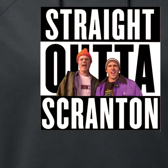 Straight Outta Scranton Performance Fleece Hoodie