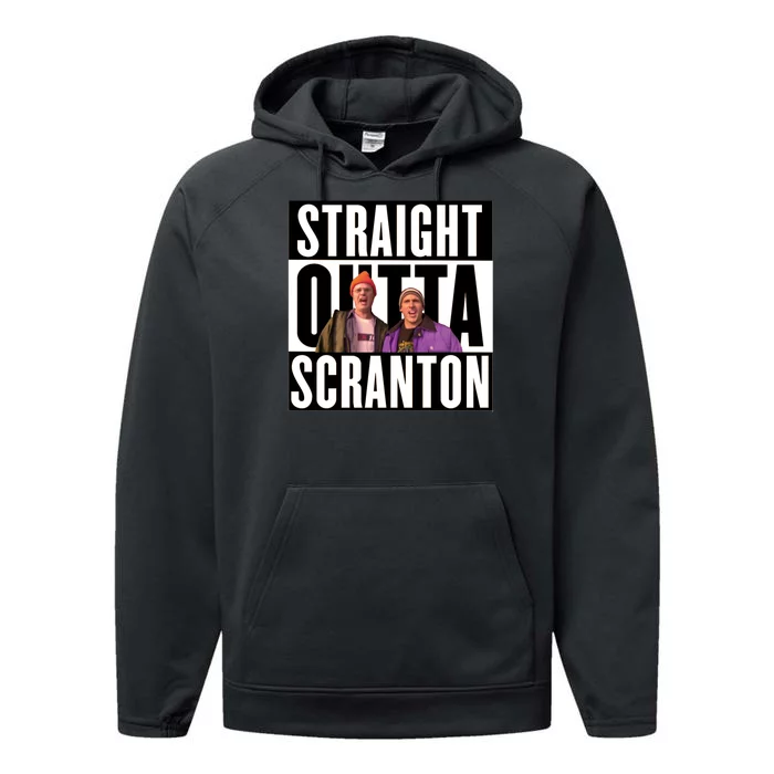 Straight Outta Scranton Performance Fleece Hoodie