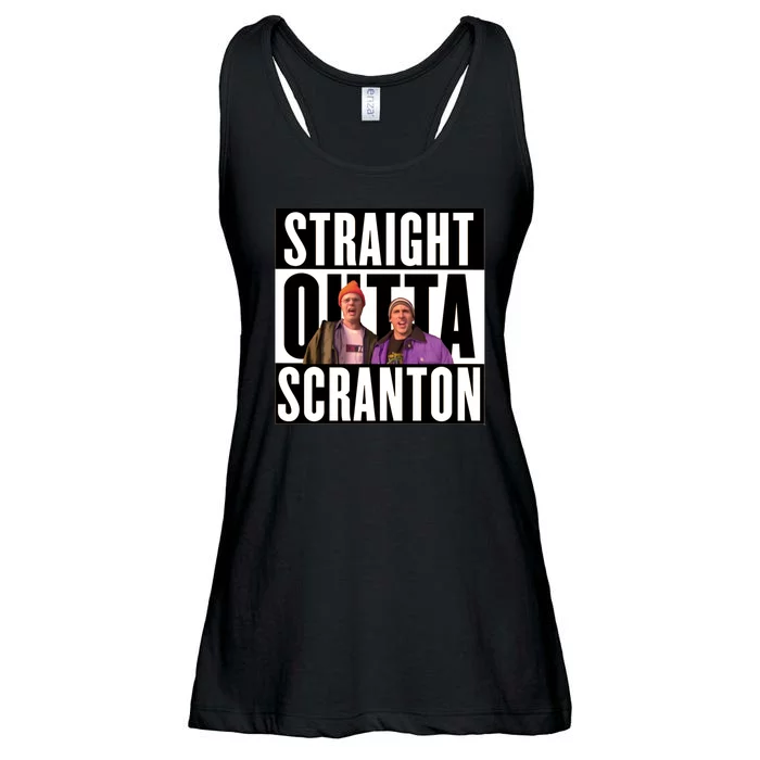 Straight Outta Scranton Ladies Essential Flowy Tank