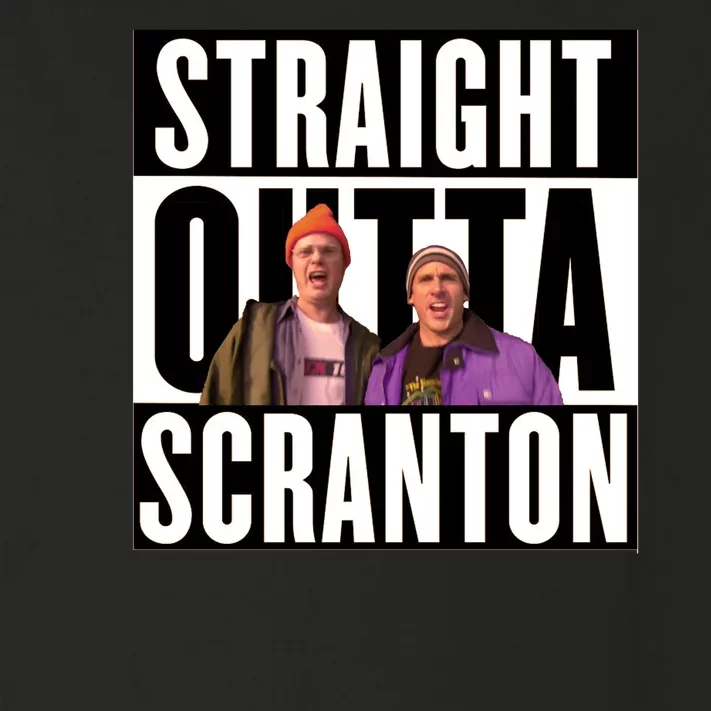 Straight Outta Scranton Toddler Long Sleeve Shirt