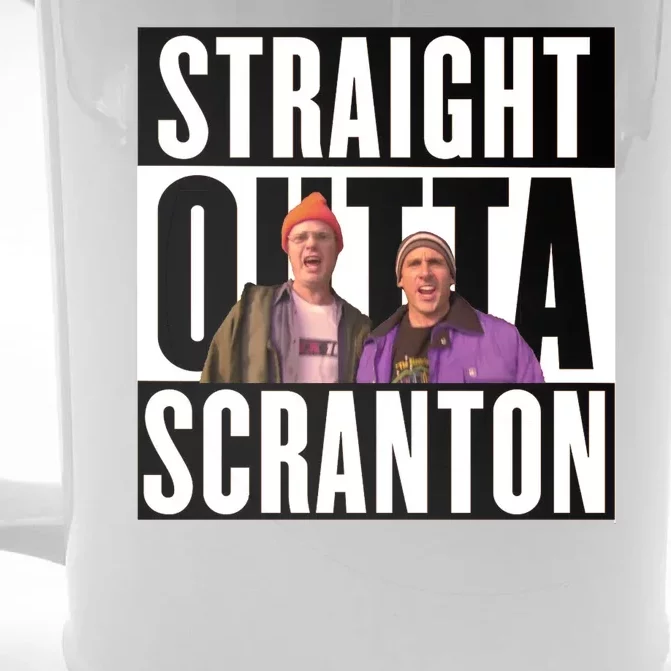 Straight Outta Scranton Front & Back Beer Stein