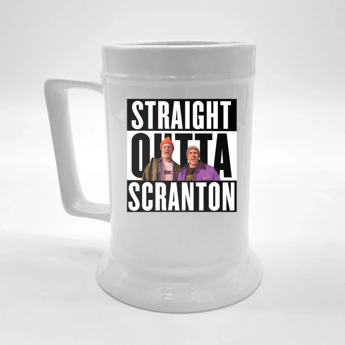 Straight Outta Scranton Front & Back Beer Stein