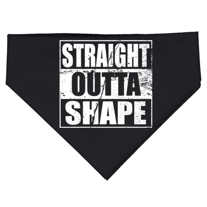 Straight Outta Shape USA-Made Doggie Bandana