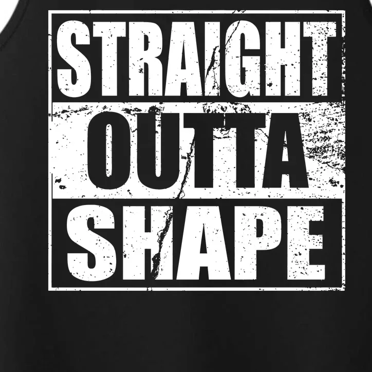 Straight Outta Shape Performance Tank