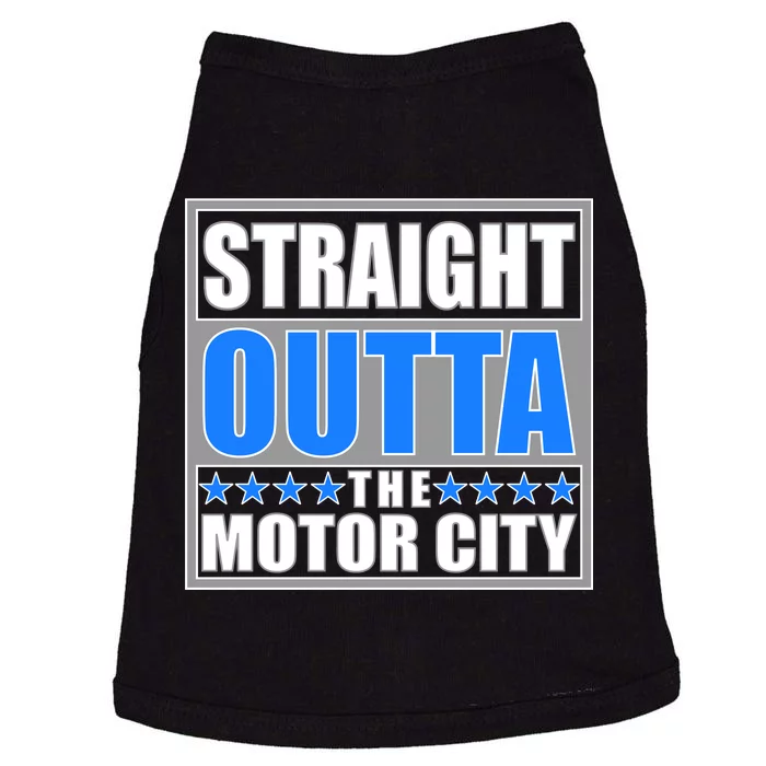 Straight Outta The Motor City Detroit, Michigan Doggie Tank