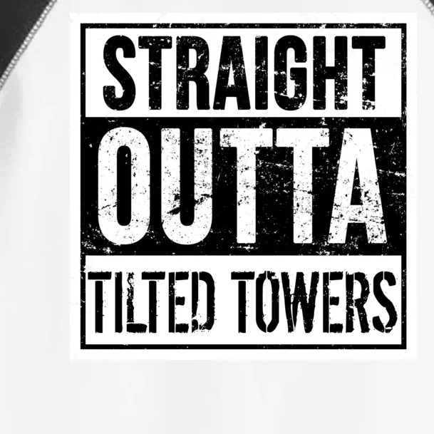 Straight Outta Tilted Towers Toddler Fine Jersey T-Shirt