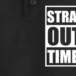 Straight Outta Timeout Dry Zone Grid Performance Polo