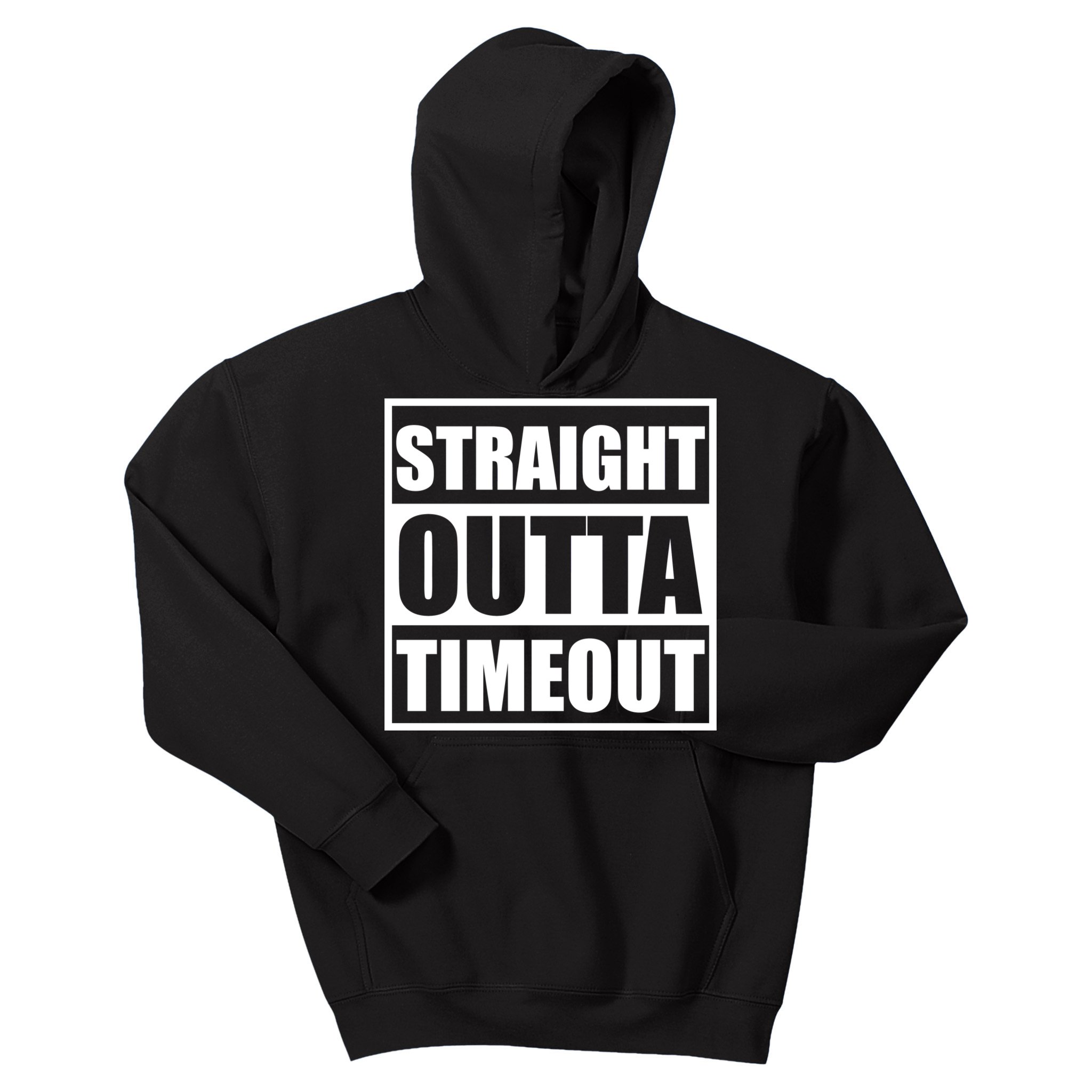 Straight outta shop timeout hoodie toddler