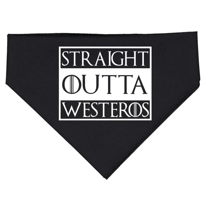 Straight Outta Westeros USA-Made Doggie Bandana