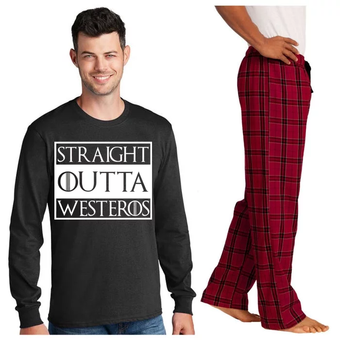 Straight Outta Westeros Long Sleeve Pajama Set