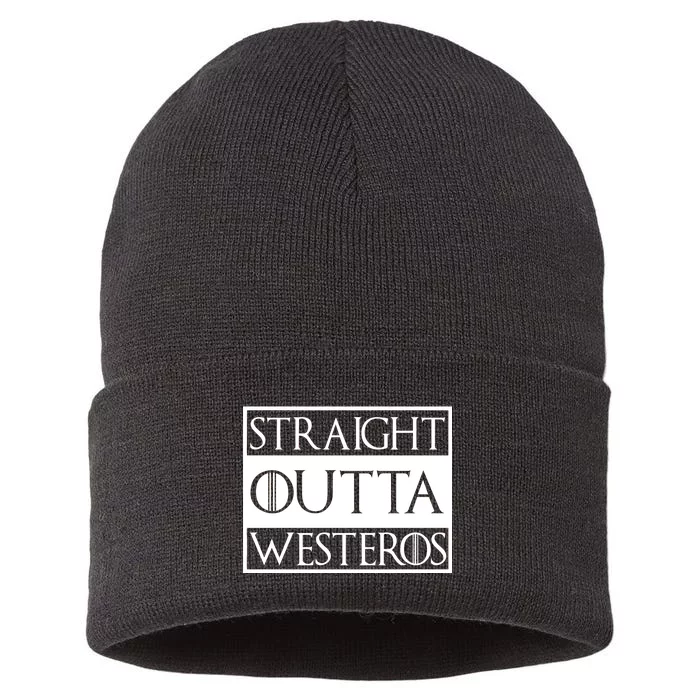 Straight Outta Westeros Sustainable Knit Beanie