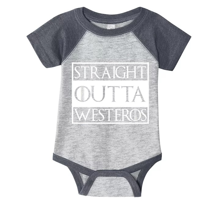 Straight Outta Westeros Infant Baby Jersey Bodysuit