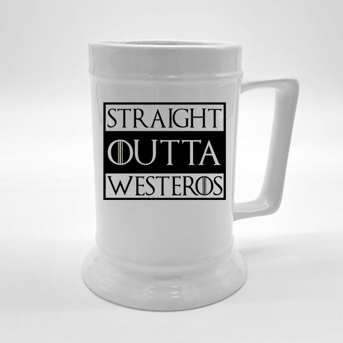 Straight Outta Westeros Front & Back Beer Stein