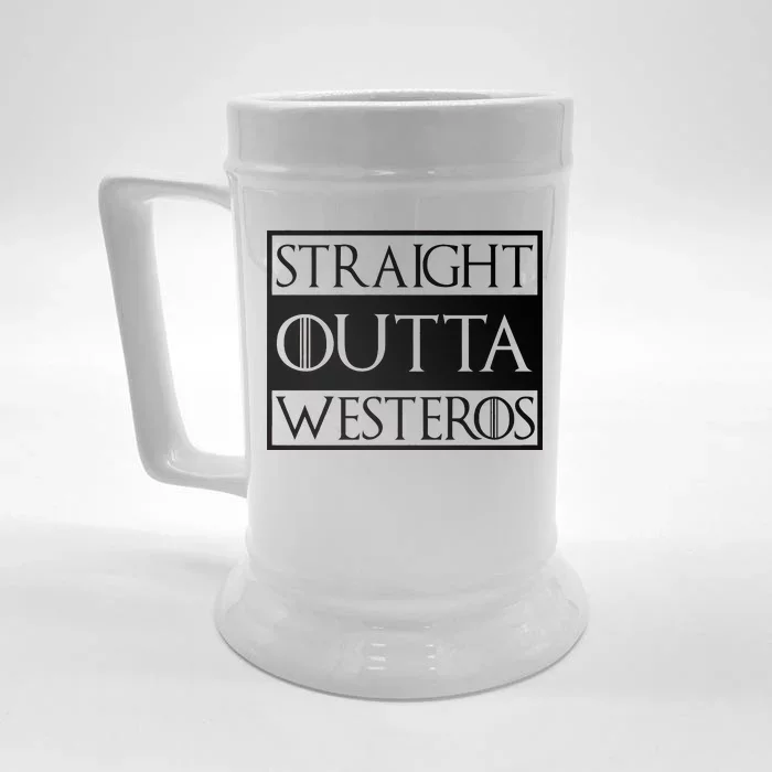 Straight Outta Westeros Front & Back Beer Stein