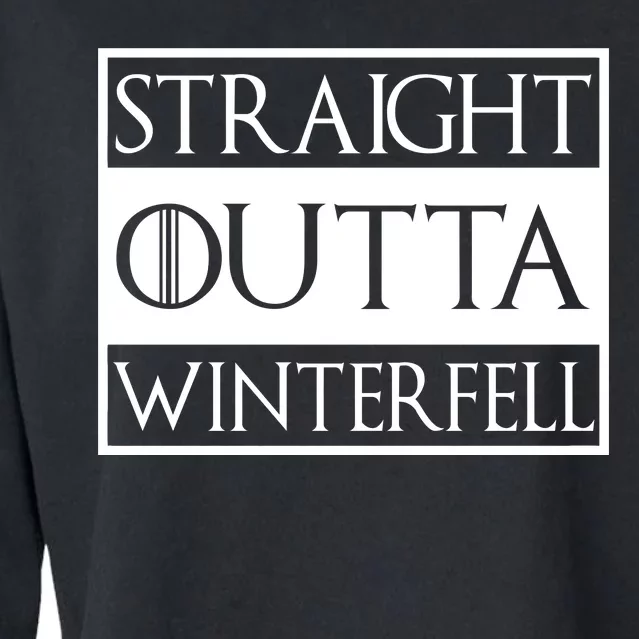 Straight Outta Winterfell Cropped Pullover Crew